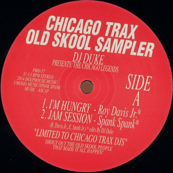 DJ Duke The Chicago Legends (Chicago Trax Old Skool Sampler) Vinyl 12" USED