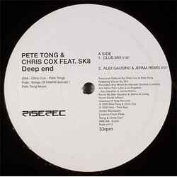 Pete Tong / Chris Cox Deep End USED VINYL 12INCH