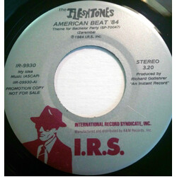The Fleshtones American Beat '84 Theme For Bachelor Party USED VINYL 7INCH 45 RPM PROMO STEREO