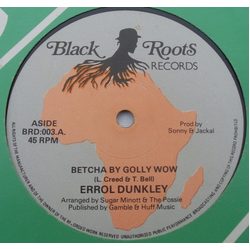 Errol Dunkley Betcha By Golly Wow Vinyl 12" USED