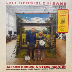 Alison Brown / Steve Martin (2) Safe, Sensible And Sane Vinyl LP USED