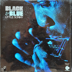 Little Sonny Black & Blue Vinyl LP USED