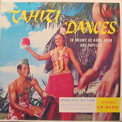 Unknown Artist Tahiti Dances To Drums Of Bora Bora And Papeete Vinyl LP USED