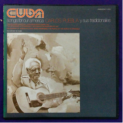 Carlos Puebla Cuba: Songs For Our America Vinyl LP USED