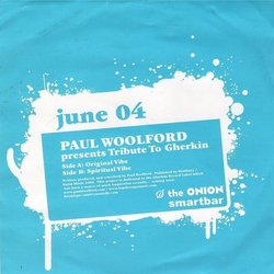 Paul Woolford Tribute To Gherkin Vinyl 7" USED