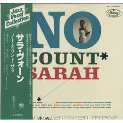 Sarah Vaughan No Count Sarah Vinyl LP USED