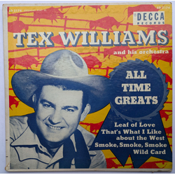 Tex Williams & His Orchestra All Time Greats Vinyl 7" USED