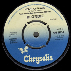 Blondie Heart Of Glass Vinyl 7" USED