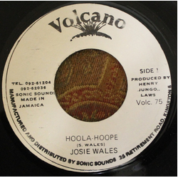 Josey Wales Hoola Hoope Vinyl 7" USED