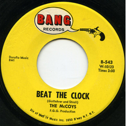 The McCoys Beat The Clock / Like You Do To Me Vinyl 7" USED