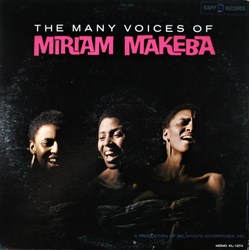 Miriam Makeba The Many Voices Of Miriam Makeba Vinyl LP USED