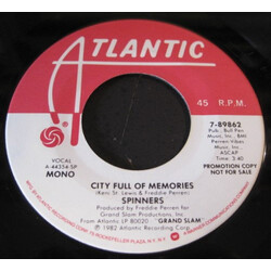 Spinners City Full Of Memories USED VINYL 7INCH SINGLE 45 RPM PROMO