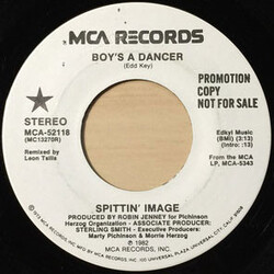 Spittin' Image (2) Boy's A Dancer USED VINYL 7INCH 45 RPM PROMO