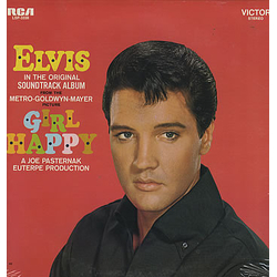 Elvis Presley Girl Happy Vinyl LP USED