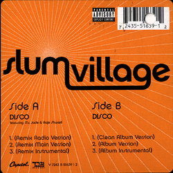 Slum Village Disco Vinyl 12" USED