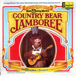 The Country Bears Original Soundtrack From Walt Disney World's Country Bear Jamboree Vinyl LP USED