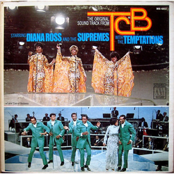 The Supremes / The Temptations The Original Soundtrack From TCB Vinyl LP USED