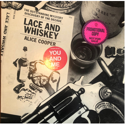 Alice Cooper Lace And Whiskey Vinyl LP USED