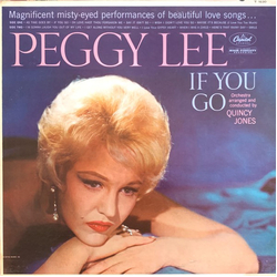 Peggy Lee If You Go Vinyl LP USED