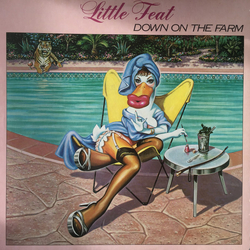 Little Feat Down On The Farm Vinyl LP USED