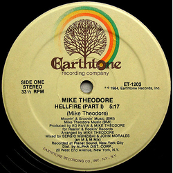 Mike Theodore Hellfire Vinyl 12" USED