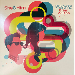 She & Him Melt Away: A Tribute To Brian Wilson Vinyl LP USED