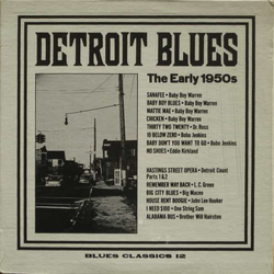 Various Detroit Blues - The Early 1950s Vinyl LP USED
