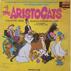 Sterling Holloway The Story Of The Aristocats Vinyl LP USED