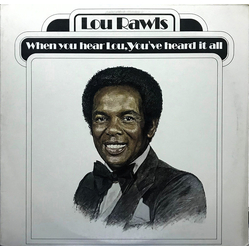 Lou Rawls When You Hear Lou, You've Heard It All Vinyl LP USED