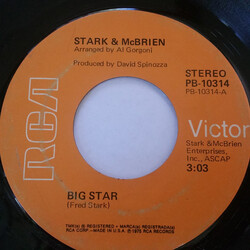 Stark & McBrien Big Star USED VINYL 7INCH 45 RPM SINGLE