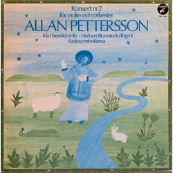 Allan Pettersson / Ida Haendel / Herbert Blomstedt / Sveriges Radios Symfoniorkester Konsert Nr 2 För Violin Och Orkester Vinyl LP USED