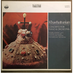 Aram Khatchaturian / Dame Moura Lympany / Anatole Fistoulari / London Philharmonic Orchestra Concerto For Piano & Orchestra Vinyl LP USED