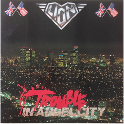 Lion (5) Trouble In Angel City Vinyl LP USED