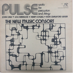 The New Music Consort Pulse: Works For Percussion And Strings Vinyl LP USED