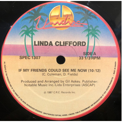 Linda Clifford If My Friends Could See Me Now Vinyl 12" USED