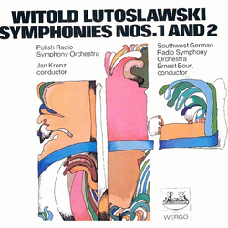 Witold Lutoslawski / Radio Symphony Orchestra Warsaw / Jan Krenz / Sinfonieorchester Des Südwestfunks / Ernest Bour Symphonies Nos. 1 & 2 Vinyl LP USE