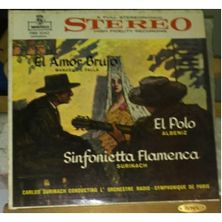 Orchestre Radio - Symphonique De Paris / Carlos Surinach / Manuel De Falla / Isaac Albéniz El Amor Brujo, El Polo, Sinfonietta Flamenca Vinyl LP USED