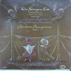 Christoph Willibald Gluck / Camerata Academica Salzburg / Bernhard Paumgartner Der Betrogene Kadi (Comic Opera in One Act) Vinyl LP USED