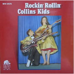 The Collins Kids Rockin' Rollin' Collins Kids Vinyl LP USED