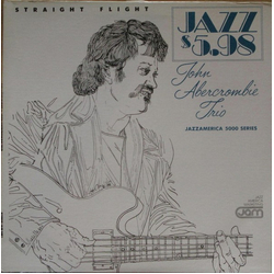 John Abercrombie Trio Straight Flight Vinyl LP USED