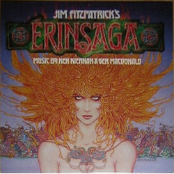 Jim Fitzpatrick Erinsaga Vinyl LP USED