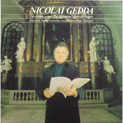 Nicolai Gedda / Lars Blohm / Stockholms Studentsångarförbund Sacred Songs = Andliga Sånger Vinyl LP USED