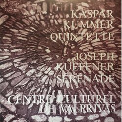 Kaspar Kummer / Joseph Küffner Quintette & Sérénade Vinyl LP USED