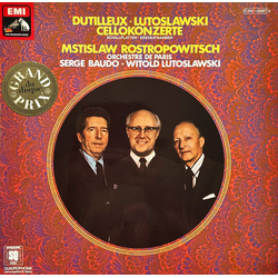 Henri Dutilleux / Witold Lutoslawski / Mstislav Rostropovich / Orchestre De Paris / Serge Baudo Cellokonzerte · Schallplatten-Erstaufnahmen Vinyl LP U