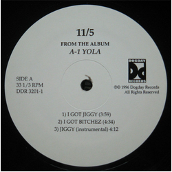 11/5 I Got Jiggy Vinyl 12" USED