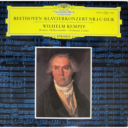 Ludwig van Beethoven / Wilhelm Kempff / Berliner Philharmoniker / Ferdinand Leitner Klavierkonzert Nr.1 C-Dur Vinyl LP USED