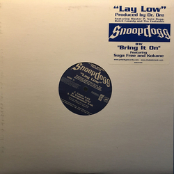 Snoop Dogg Lay Low Vinyl 12" USED