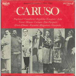 Enrico Caruso Immortal Performances 1904-1906 Vinyl LP USED