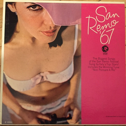 Various San Remo '67 Vinyl LP USED