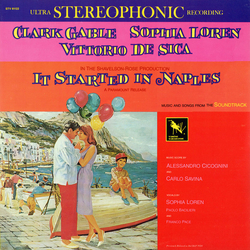 Alessandro Cicognini / Carlo Savina It Started In Naples (Original Motion Picture Soundtrack) Vinyl LP USED